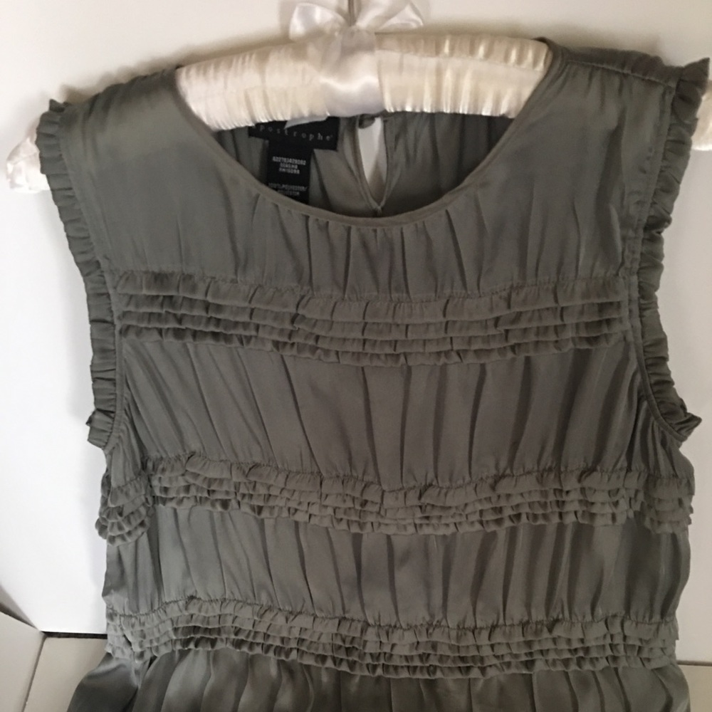 Gray blouse